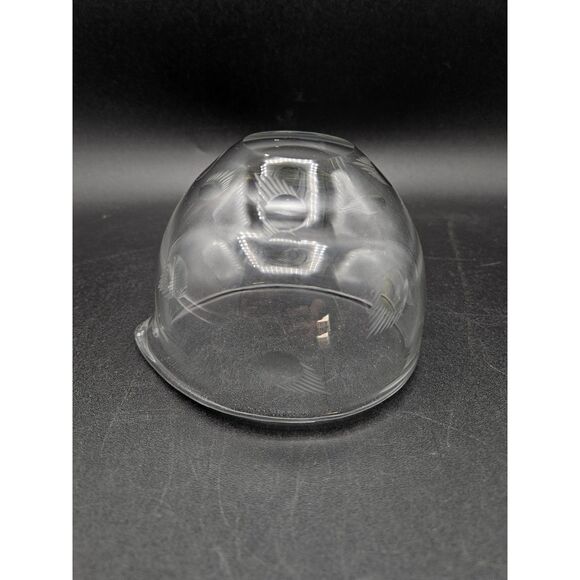 Vintage Handblown Atomic Comet Hand Clear Cut Open Creamer MCM Retro Astronomy - Picture 3 of 4